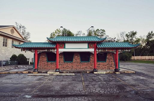 "The Great Wall" restaurant, Illinois. Photo by Ho Hai Tran / Pizza Train.