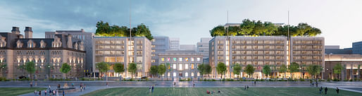 Second-place finalist: NEUF Architects and Renzo Piano Building Workshop. Image courtesy Block 2 competition web page.