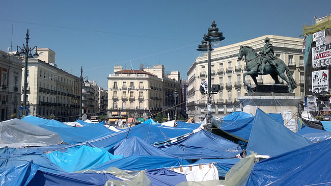 SPECIAL CATEGORY: Acampada en la Puerta del Sol, Madrid (Spain), 2011 (Photo: )