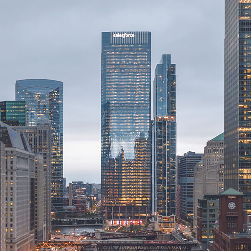 Salesforce Tower in Chicago. Image: Jason O'Rear