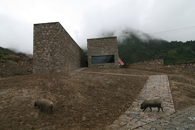 Namchabawa Visitor Center Tibet 2007-08 Photo by: Chen Su