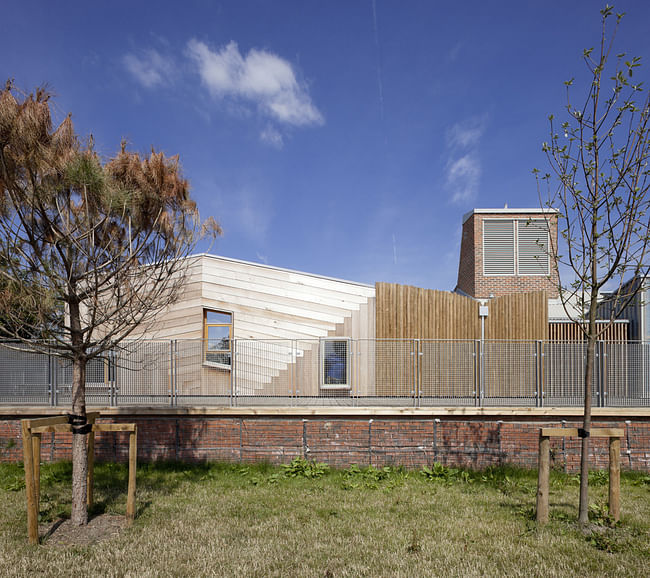 Sandal Magna School in Wakefield, Yorkshire, UK by Sarah Wigglesworth Architects; Project Architect- Mark Hadden