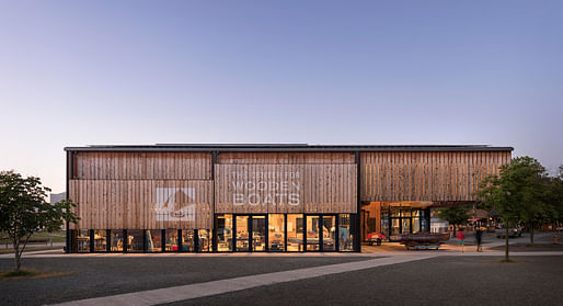Wagner Education Center at the Center for Wooden Boats, Olson Kundig. Photo: Aaron Leitz.