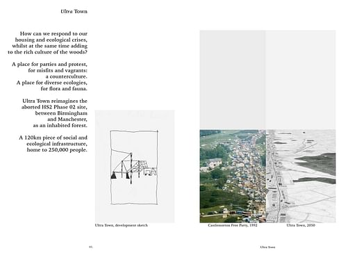 RIBA Silver Medal winner 'Ultra Town' by Joe Franklin (Kingston University). Image: courtesy RIBA 