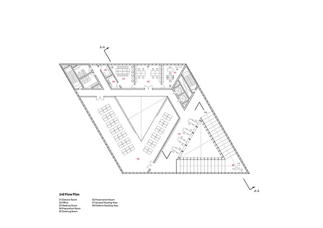 Floor plan - 3F (Image: studio SH)