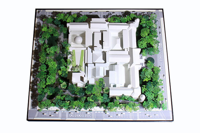 Model of the American Museum of Natural History’s complex on the Upper West Side as it is today. © AMNH/D. Finnin