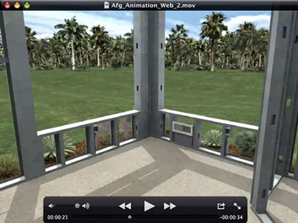 BIM model created for marketing animation