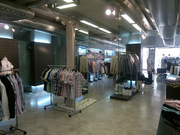 Desing & construction Millennium Fashion Group store : Volos- Greece by http://www.facebook.com/WORKS.C.D