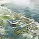 Morphosis' 1st-prize proposal for the Hsinta Power Plant competition. Image via Taiwan Power Company.