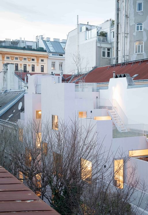 GOLD AWARD Residential Single-Family winner: PSLA ARCHITEKTEN's Neubaugasse townhouse. Photo: Simone Bossi