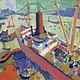 The original, painted version of André Derain 'The Pool of London.' Credits: Tate World
