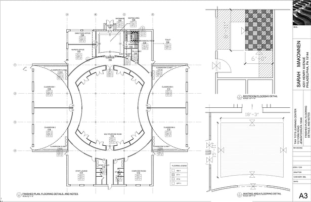 Finished Plan & Flooring Details