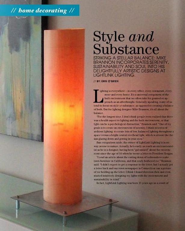  NHome Texas - July 2013 - Lightlink article