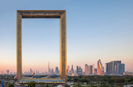 Award for Long Span Structures​​: The Dubai Frame. 