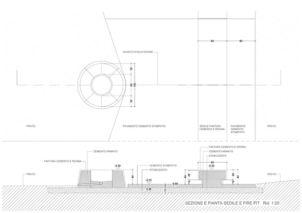 Detailed partial section and plan - 1