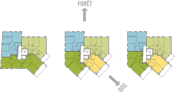 Plan of a current floor 