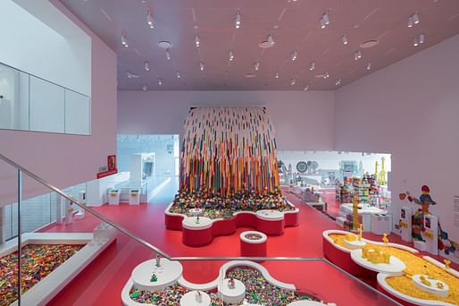 Shortlisted in Civic, Culture & Transport: BIG | Bjarke Ingels Group - LEGO House, Billund, Denmark. Photo courtesy 2018 INSIDE World Festival of Interiors.