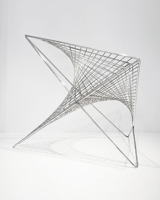 Winner of the 2013 ICFF Studio Award: Parabola Chair by Carlo Aiello (Image courtesy of Carlo Aiello)