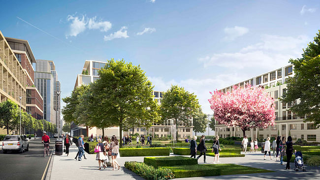 Future projects masterplanning winner: Earls Court masterplan, UK by Farrells. Image courtesy of WAF.
