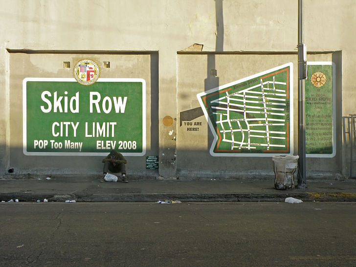 Skid Row, Los Angeles. Image via flickr/Laurie Avocado.