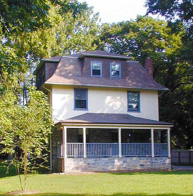 House converted to student and faculty residences