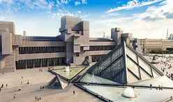 What would The Louvre look like if it was Brutalist?