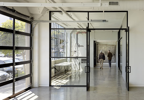 Gallery and entry foyer