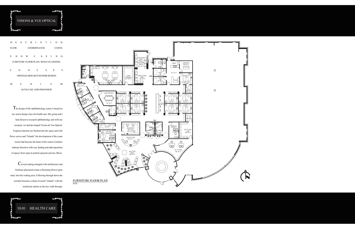 Visions & Vue Optical Furniture Floor Plan | Stephanie Anne Lopez ...