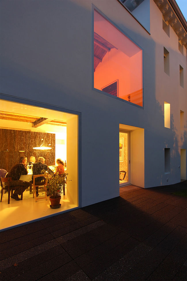 Casa BRSL in Sacile, Italy by corde architetti associati; Photo: archivio corde architetti
