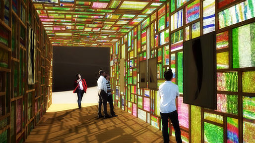 ​​Colored Pavilion: Christophe Cormy, Marilyn Donat, Martine Nicoletti, Edouard Saussac - On Ground Studio: Paris, FR 
