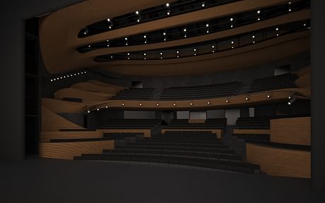The interior of a theater in the southern US in DD (client and project name withheld)