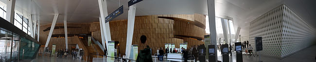 Oslo Opera House from the interior