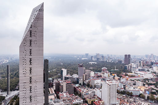 Torre Reforma​ in Mexico City by LBR Arquitectos. Photo © Alfonso Merchand.