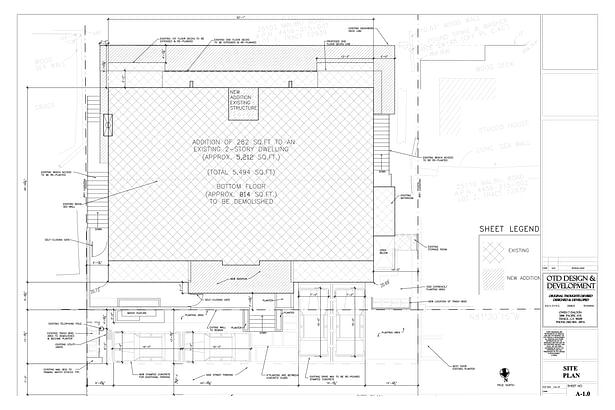 CD's Site Plan