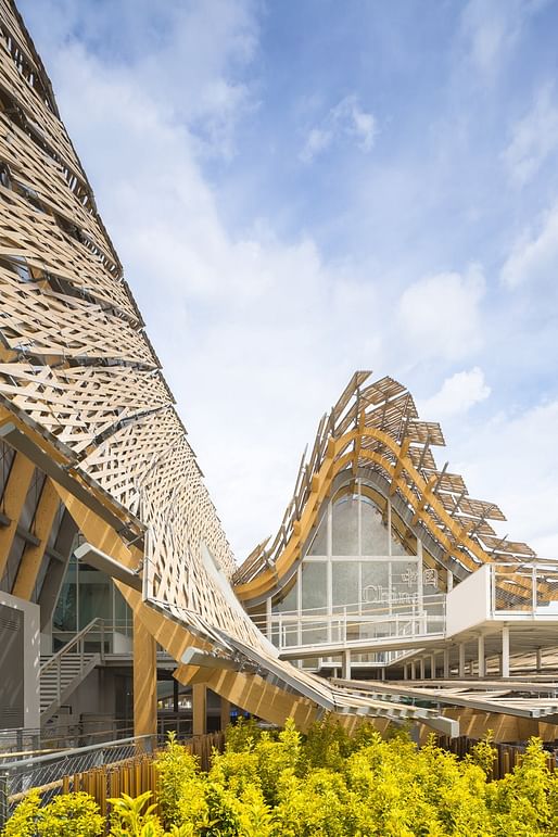 Studio Link-Arc's China Pavilion for Expo Milano 2015. Photo © Sergio Grazia.