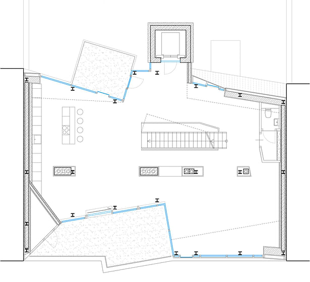 first floor loft ©HOLODECK architects