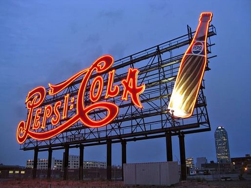 This historic 1936 Pepsi-Cola sign in NYC went from a mere transporter of information to becoming an essential part of the urban fabric. It recently received landmark status.