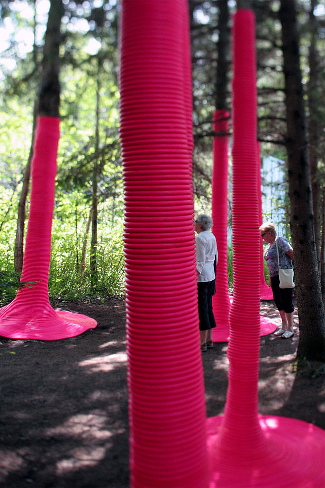 Pink Punch in Jardin de Metis, Canada by Michaela MacLeod with Nicholas Croft 