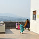 Open air terrace for pediatric patients to play outside. (Photo courtesy of MASS Design Group)