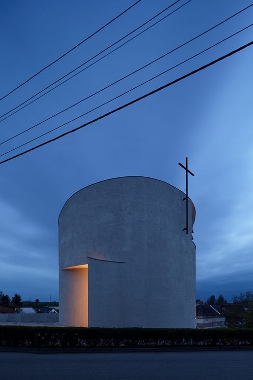 Church of St. Wenceslas by Atelier Štěpán was a finalist in the 2020 International Prize for Sacred Architecture. Photo: BoysPlayNice