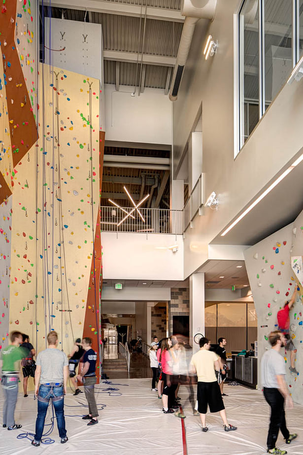 USU ARC Indoor Climbing Wall, Logan, Utah