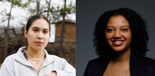 AIA Chicago 2023 Diversity Scholarship winners. (L-R) Jocelyn Hernandez and Jamia Smith. Images courtesy of AIA Chicago.
