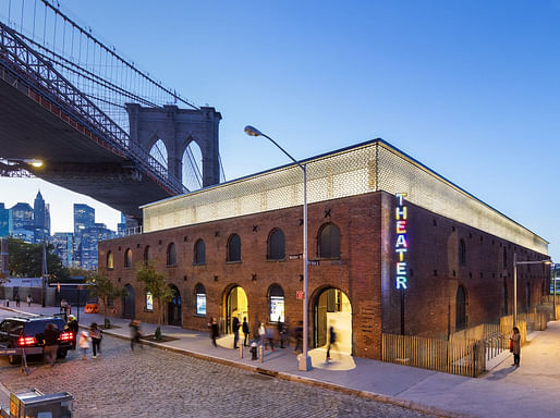 <a href="https://archinect.com/Marvel/project/st-ann-s-warehouse">St. Ann's Warehouse</a> in Brooklyn, NY by <a href="https://archinect.com/Marvel">Marvel Architects</a>. Photo: Esto
