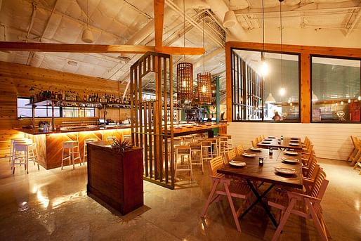 People's Choice Award - Restaurant category: Campfire, San Diego, CA. Designed by AERO COLLECTIVE (Architect) & Bells + Whistles (Interior Designer). Photo: Robert Benson.