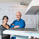 Rolex Arts Initiative Architecture protégée Gloria Cabral with mentor Peter Zumthor. Photo courtesy of Rolex Arts Initiative