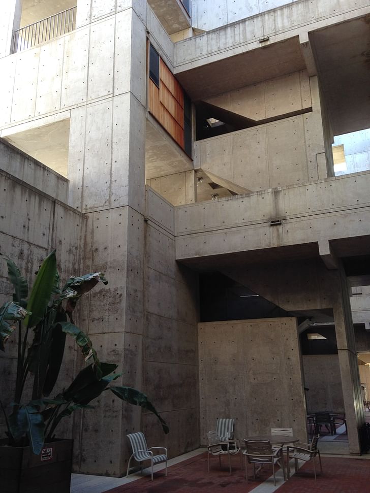 The Salk Institute, photo credit Amelia Taylor-Hochberg.