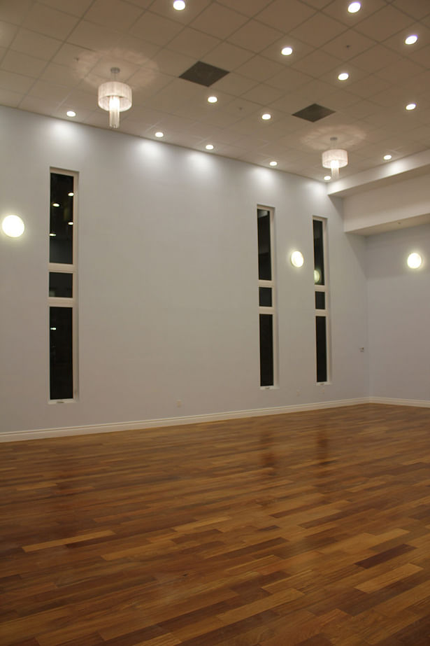 Meditation room interior