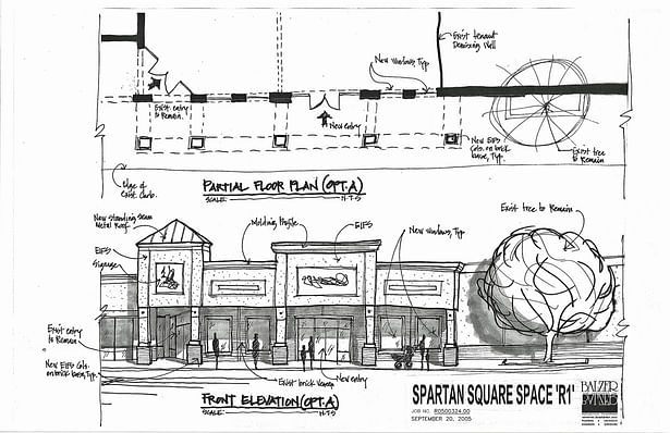 Spartan Square - Conceptual Sketches