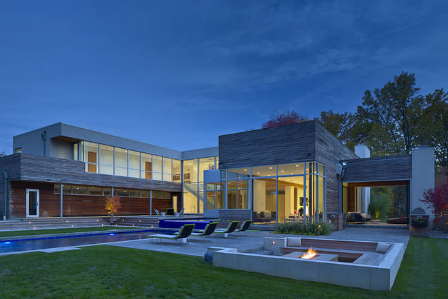 Shaker Heights Home by Dimit Architects. © Brad Feinknopf