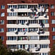 A Soviet-era apartment building (Joseph Sywenkyj for The New York Times)
